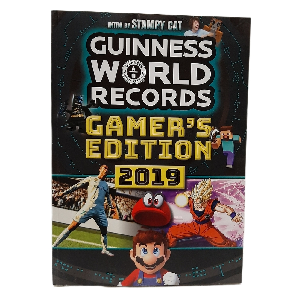 🍒4 for $20🍒 Guinness World Records Gamer's Edition 2019 Kids Paperback Book